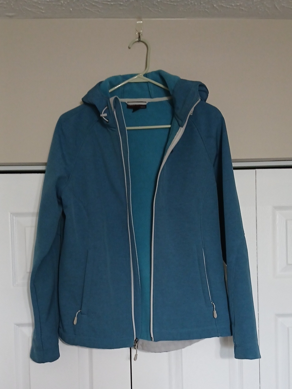 Women’s Teal Hooded Jacket